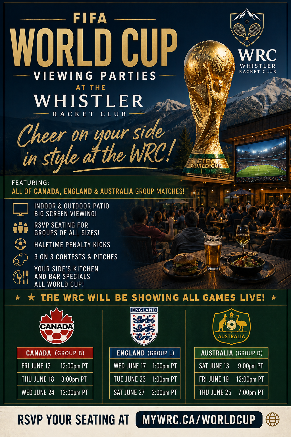 FIFA World Cup Watch Parties poster