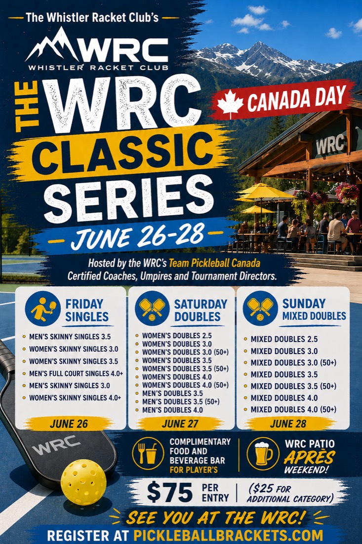 WRC Canada Day Classic Series poster